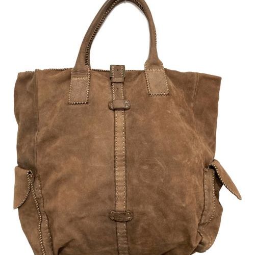 中古・古着通販】FALORNI (ファロルニ) レザーバッグ ブラウン