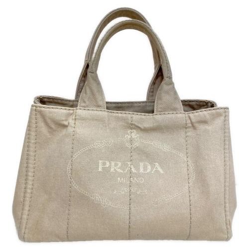 中古・古着通販】PRADA (プラダ) カナパトートバッグ ベージュ