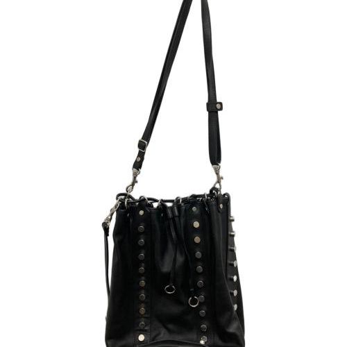 希少■DIESEL BLACK GOLD オールレザー 2WAYショルダーバッグ 中古・古着通販】DIESEL Black Gold (ディーゼル ブラック ゴールド