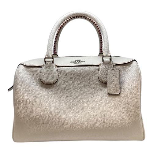 中古・古着通販】COACH (コーチ) 2WAYミニボストンバッグ ホワイト