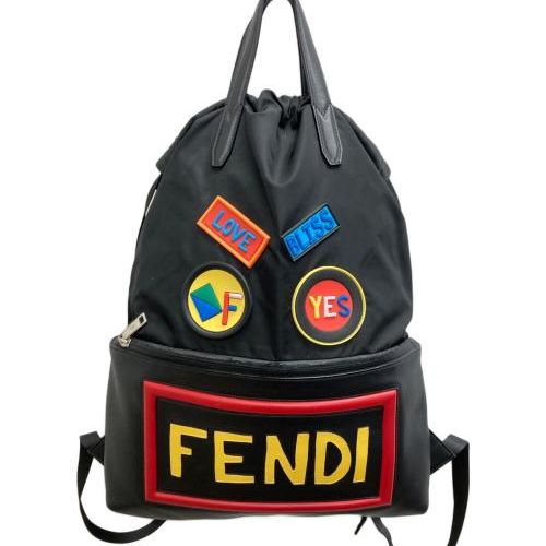中古・古着通販】FENDI (フェンディ) ロゴ フェイス ドローストリング