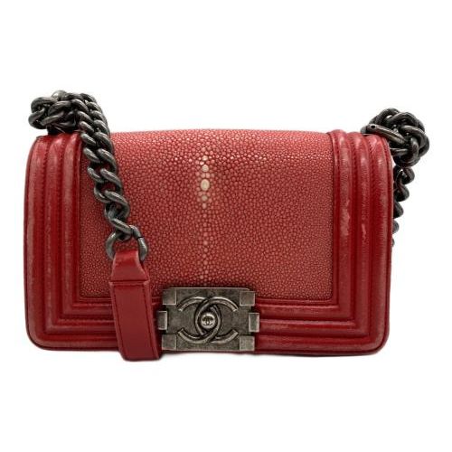 中古・古着通販】CHANEL (シャネル) チェーンショルダーバッグ ボーイ