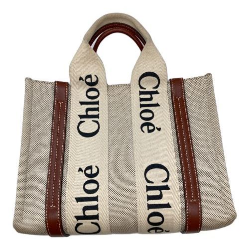 クロエ Chloe トートバッグ ショルダーバッグ ウッディ スモール