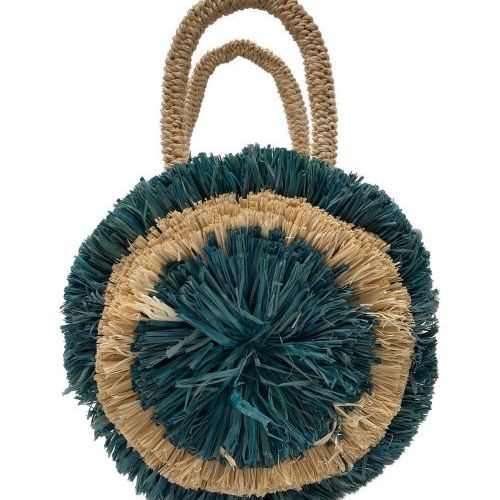 中古・古着通販】ARANAZ (アラナス) サークルフリンジカゴバッグ