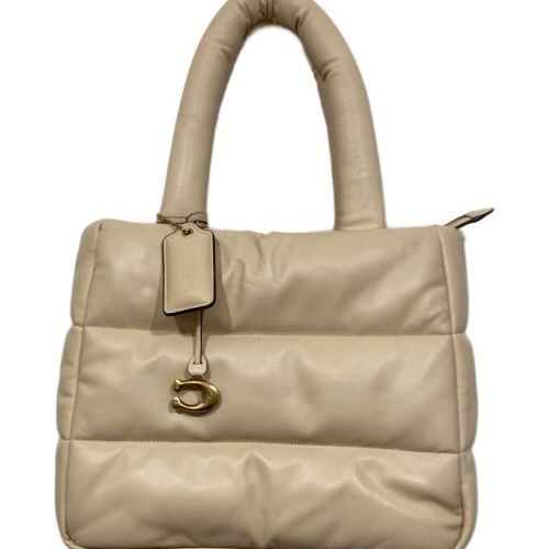 中古・古着通販】COACH (コーチ) ピロートートバッグ ベージュ