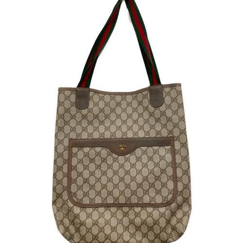 (中古)GUCCI トートバッグ 中古・古着通販】GUCCI (グッチ) トートバッグ/シェリーライン