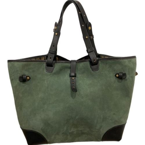 美品✨【Cramp】クランプ/池之端銀革店 Cr-5004 トートバッグ　カーキ 美品✨【Cramp】クランプ/池之端銀革店 Cr-5004 トートバッグ カーキ