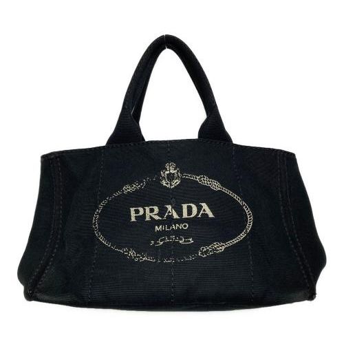 プラダ　PRADA カナパトート 中古・古着通販】PRADA (プラダ) カナパ トートバッグ ブラック