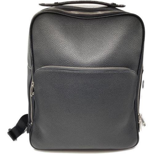 中古・古着通販】BALLY (バリー) レザーバックパック ブラック