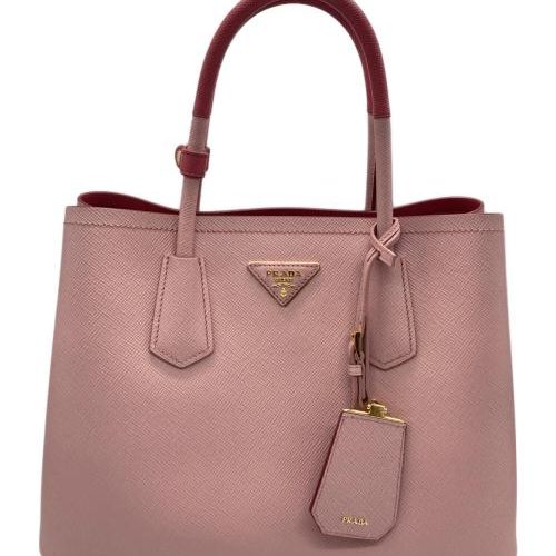 PRADA（プラダ）サフィアーノ キュイール 2wayトートバッグ 中古・古着通販】PRADA (プラダ) サフィアーノ キュイール ダブル