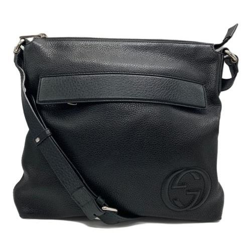 中古・古着通販】GUCCI (グッチ) ショルダーバッグ ブラック｜ブランド