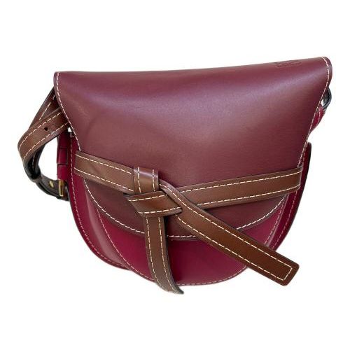 中古・古着通販】LOEWE (ロエベ) ゲートバッグスモール ボルドー