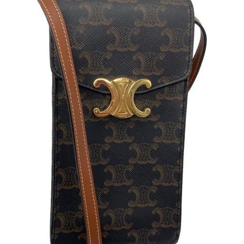 中古・古着通販】CELINE (セリーヌ) トリオンフ モバイルポーチ