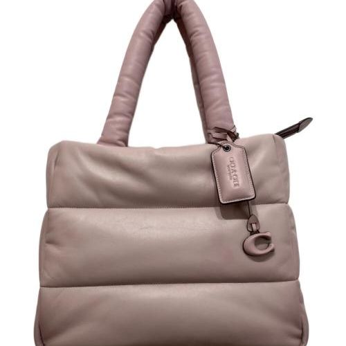 未使用✨COACH ショルダーバッグ 2way ピロートート ピンク 現行 中古・古着通販】COACH (コーチ) 2WAYショルダーバッグ ピンク