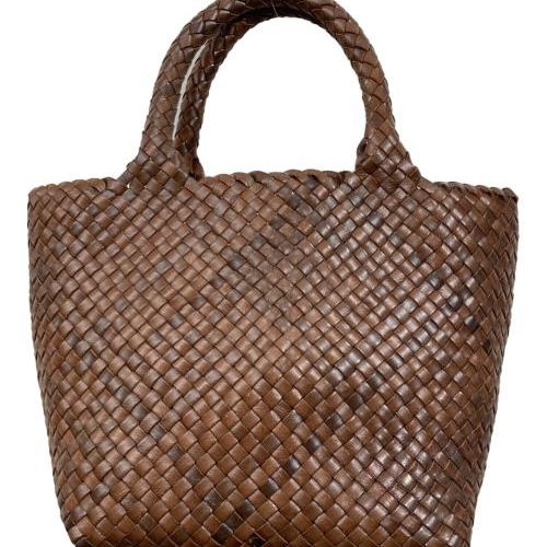 中古・古着通販】HIROFU (ヒロフ) レザーメッシュトートバッグ