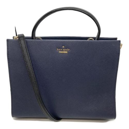 新品タグ付き　kate spade ハンドバッグ 紺/青 中古・古着通販】Kate Spade (ケイトスペード) ハンドバッグ ネイビー