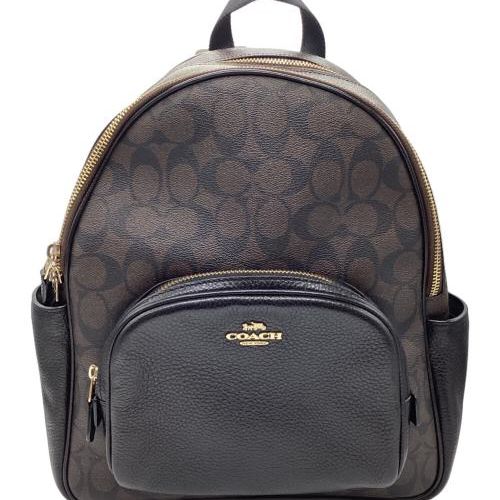 【新品未使用】COACH/コーチ コート バックパック CE595 公式】コーチアウトレット | コート バックパック・シグネチャー