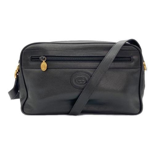 中古・古着通販】GUCCI (グッチ) ショルダーバッグ ブラック｜ブランド
