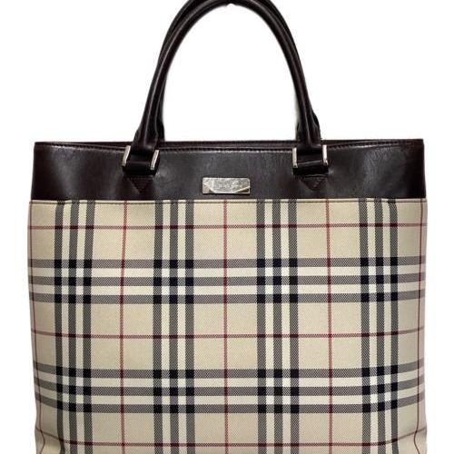 中古・古着通販】BURBERRY (バーバリー) ノヴァチェックレザー