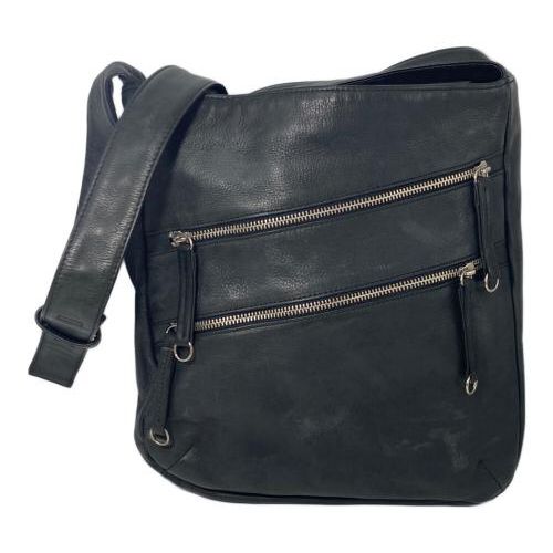 超美品 ヨウジヤマモトプリュスノアール ショルダーバッグ 30-25040115 ヨウジヤマモト ノアールYohji Yamamoto NOIR ジップポケット