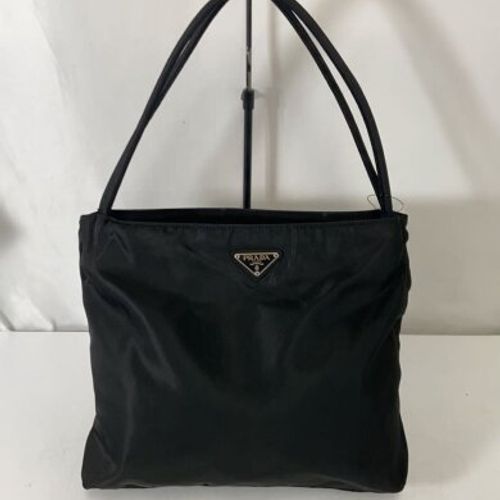 7月7日23:59まで限定大幅お値下げ【PRADA】ブラックナイロントートバッグ 値下げ】PRADA ブラック ナイロン トートバッグ