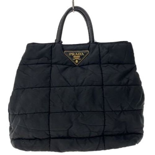 PRADA ブラックキルティングバッグ PRADA キルティングショルダーバッグ ブラック