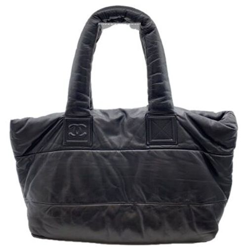 CHANEL(シャネル) / コココクーンPM/トートバッグ/レザー/BLK