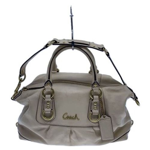 COACH(コーチ) / ハンドバッグ[仕入]/レザー/CRM/無地/F15445