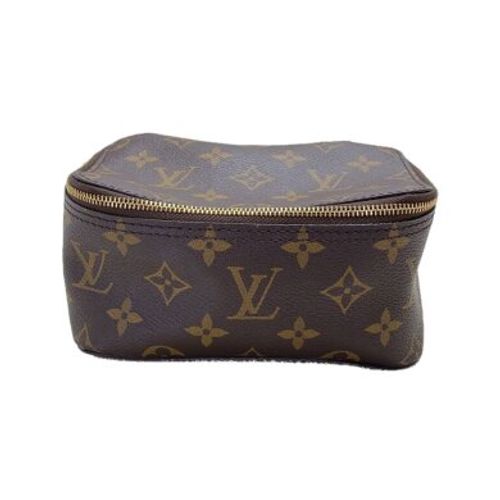 ヴィトン　ポーチ LOUIS VUITTON(ルイヴィトン) / ポーチ/ビニール/ブラウン/総柄