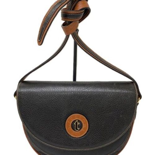 a.testoni(アテストーニ) / ショルダーバッグ/--/BLK | 中古品の
