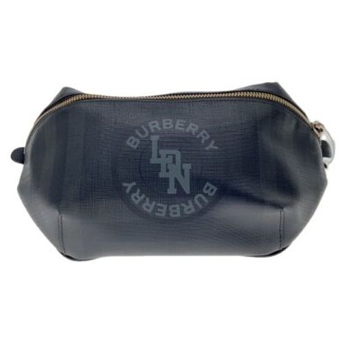 BURBERRY(バーバリー) / ウエストバッグ/PVC/BLK/チェック/8022517