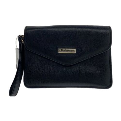 Burberrys バーバリーズ ハンドバッグ オールレザー ブラック 美品 BURBERRYS バーバリーズ フォーマル 2WAY ハンドバッグ
