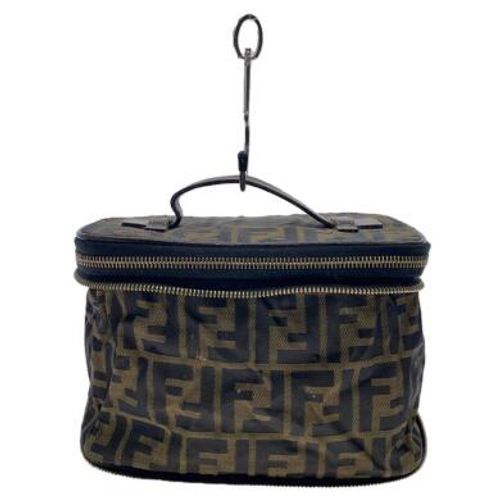 Fendi ロゴプリント ポーチ Fendi - FF Logo print flat pouch blue - The Corner