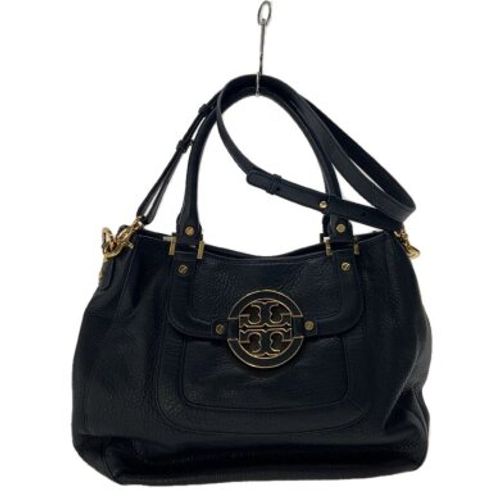 TORY BURCH 黒レザーバッグ ベルト付き　2WAYバッグ　未使用品 中古・古着通販】TORY BURCH (トリーバーチ) 2WAYレザーバッグ