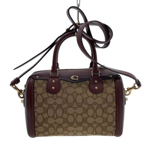 COACH(コーチ) / ショルダーバッグ/キャンバス/BEG/総柄/f38112 | 中古