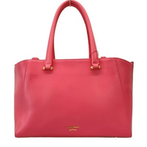 サマンサタバサ　牛革バッグ　中古品 Samantha Thavasa(サマンサタバサ) / ハンドバッグ/レザー/PNK