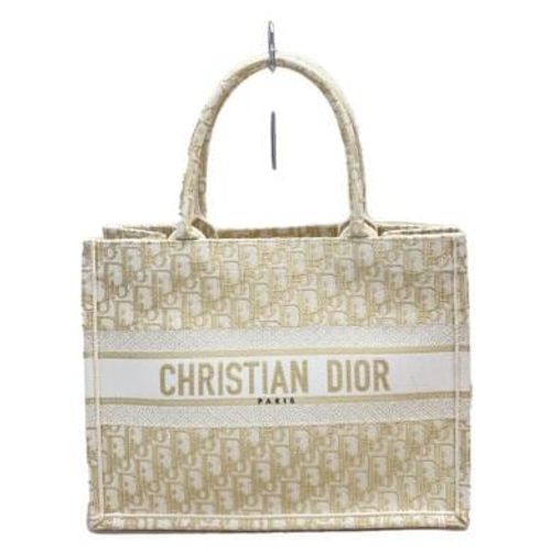 Christian Dior(クリスチャンディオール) / オブリーク/ブックトート/ジャガード/トートバッグ/BEG/総柄/ |  中古品の販売・通販ならセカンドストリート