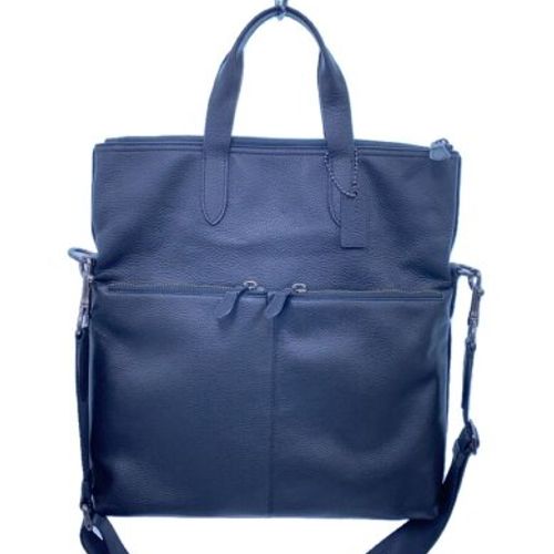 COACH(コーチ) / ショルダーバッグ/レザー/BLK/無地/24840