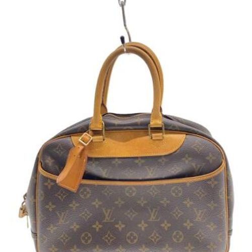 LOUIS VUITTON / 2)ボーリング・ヴァニティ(ドーヴィル)_モノグラム・キャンバス_BRW/PVC/BRW/総柄 LOUIS VUITTON(ルイヴィトン) / 2)ボーリング・ヴァニティ(ドーヴィル