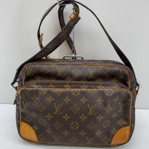 LOUIS VUITTON◇ナイル_モノグラムキャンバス/PVC/BRW
