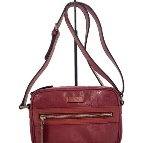 GUCCI(グッチ) / ショルダーバッグ_GGインプリメ/PVC/RED | 中古