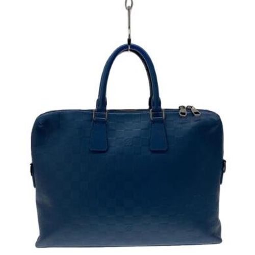 美品 ルイヴィトン ダミエ アンフィニ ポルトドキュマン ジュール レザー 紺色 LOUIS VUITTON(ルイヴィトン) / ポルト・ドキュマン・ジュール_ダミエ