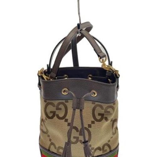 GUCCI(グッチ) / ショルダーバッグ/キャンバス/BRW/総柄/550621 498879