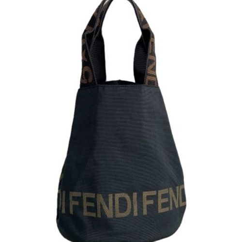 FENDI バッグ 剥がれあり FENDI(フェンディ) / ハンドバッグ/ブラック/劣化/剥がれ有