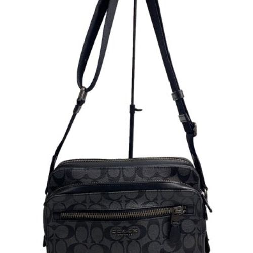_ページ COACH(コーチ) / ショルダーバッグ/--/BLK/総柄/91485 | 中古品