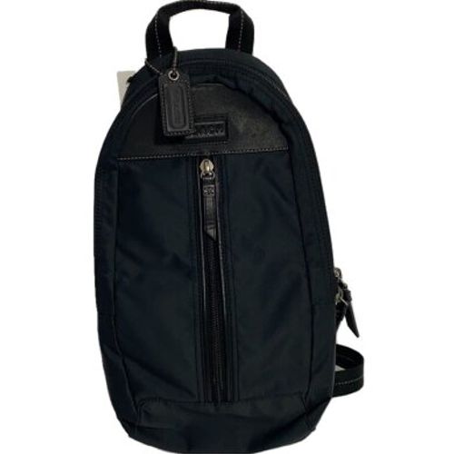 未使用級】COACH ワンショルダー スリングバッグF70692 ブラック 未