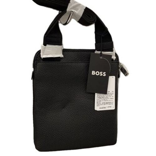HUGO BOSS(ヒューゴボス) / ショルダーバッグ/レザー/BLK