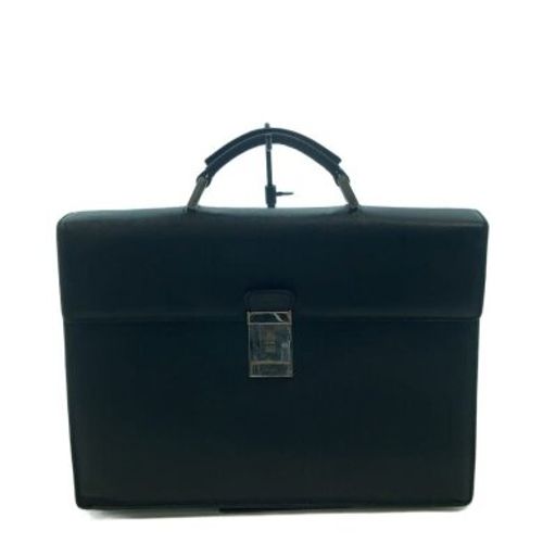 PRADA(プラダ) / ブリーフケース/レザー/BLK/無地 | 中古品の販売