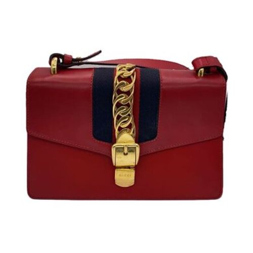 GUCCI バッグ GUCCI(グッチ) / ショルダーバッグ/レザー/RED/無地/421882