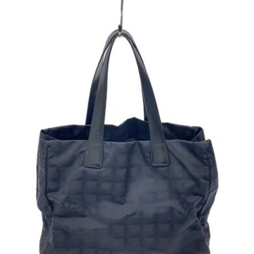 CHANEL ブラック ナイロン バッグ CHANEL シャネル トートバッグ ハンドバッグ ナイロン ブラック